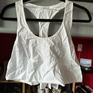 White crop Tank top